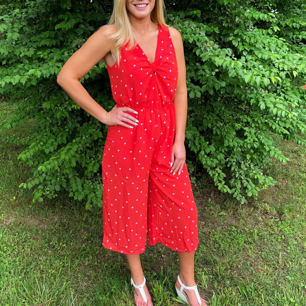 NEW! Polka Dot Jumpsuit